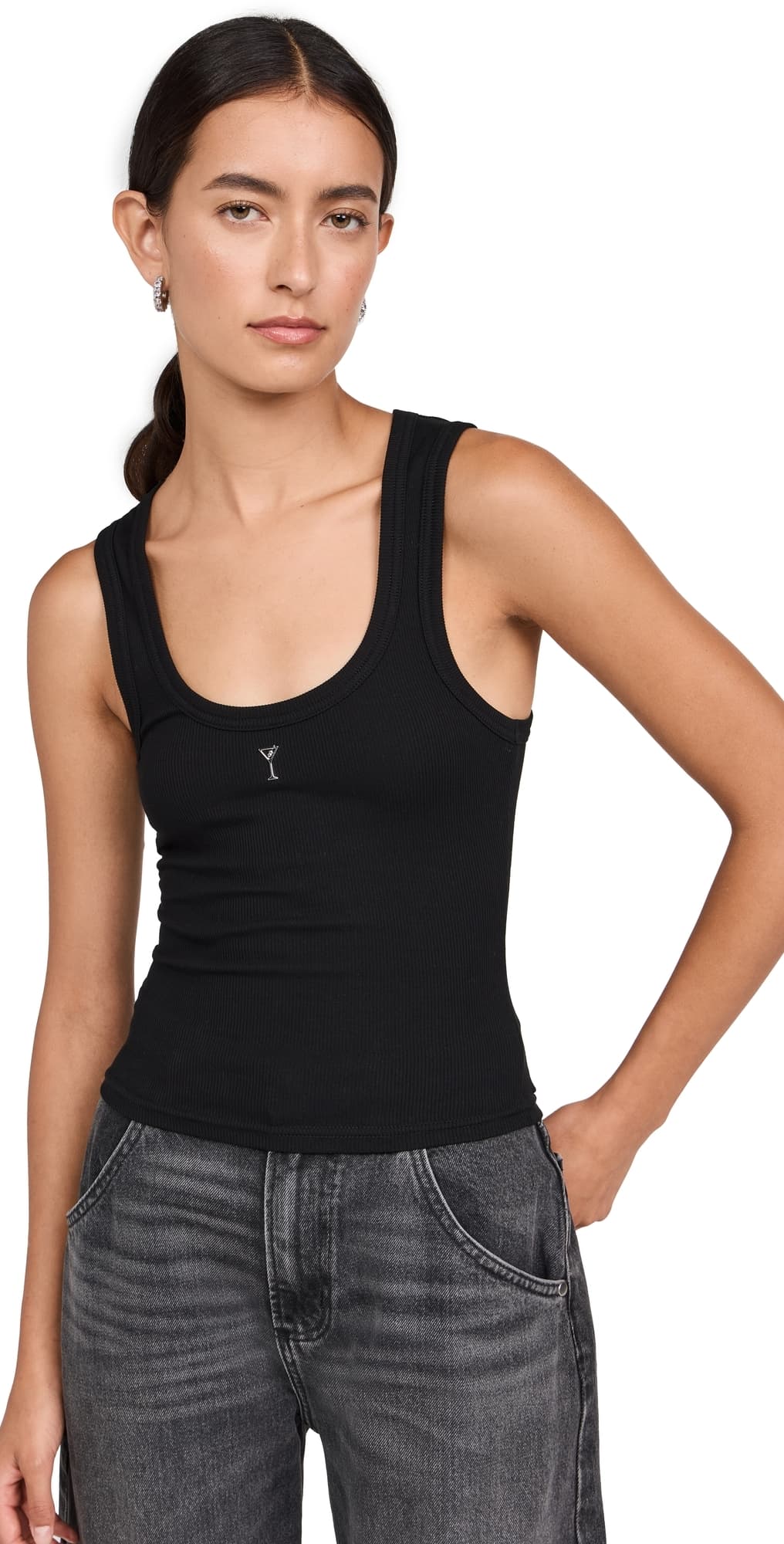 Retrofête Amani Tank Black