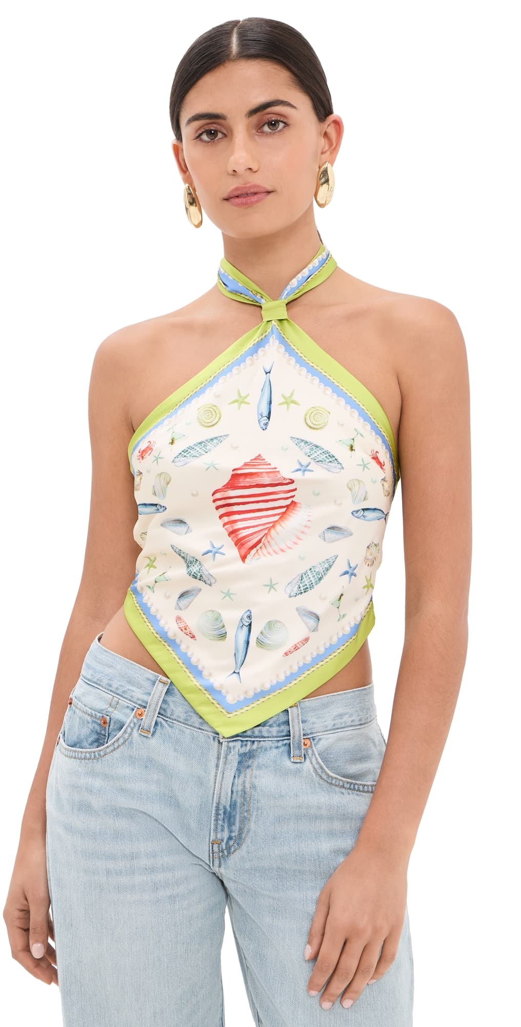 Retrofête Jamie Top L'Acqua Marine