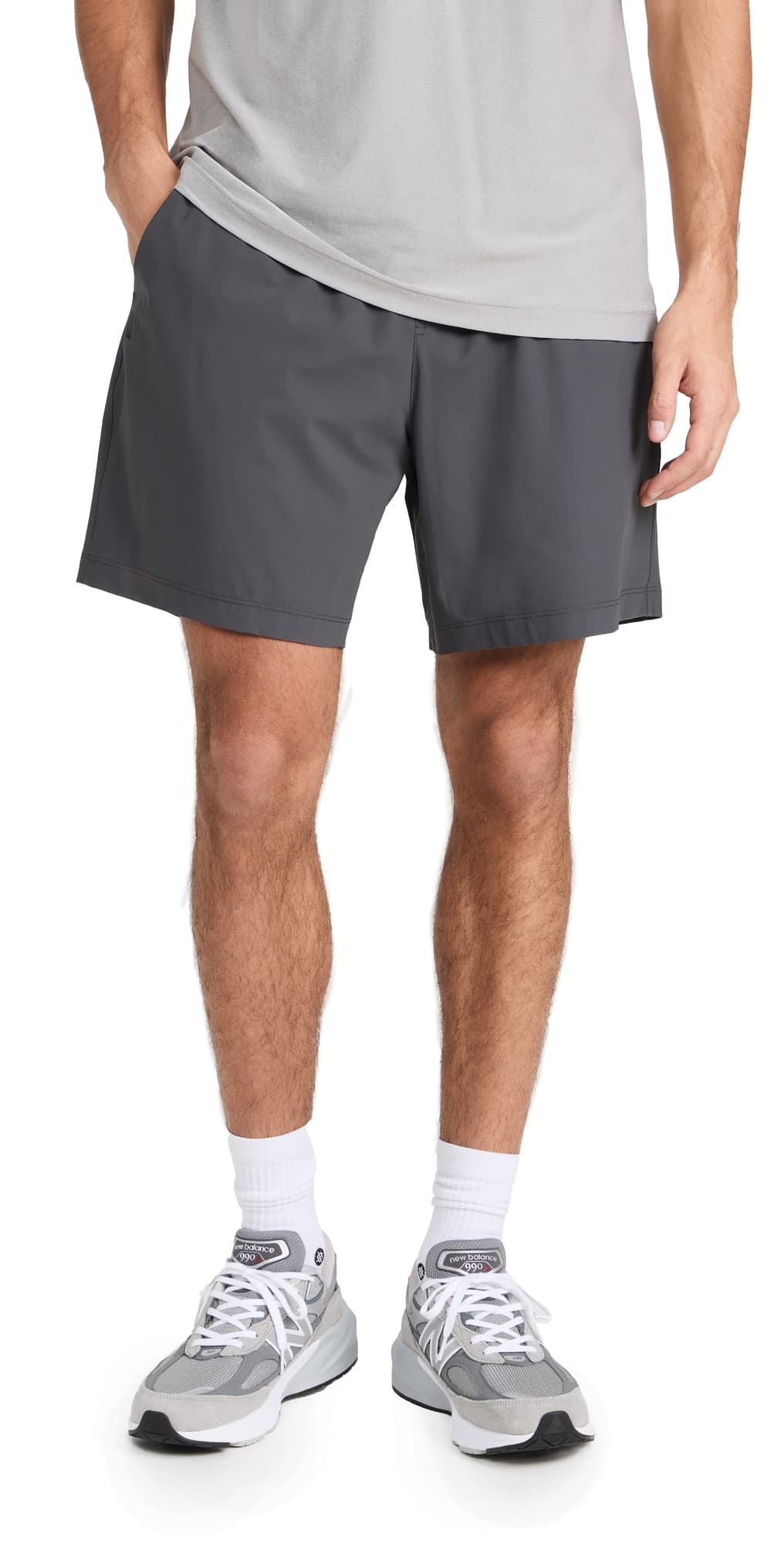 Rhone Unlined Pursuit Shorts 7 Asphalt