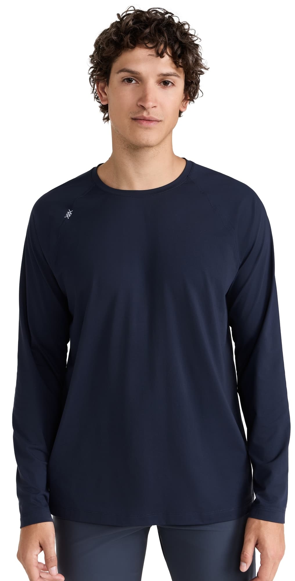 Rhone Reign Long Sleeve Tee True Navy