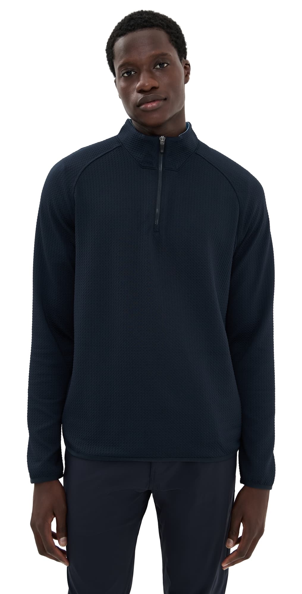Rhone Founder's Golf Quarter Zip True Navy