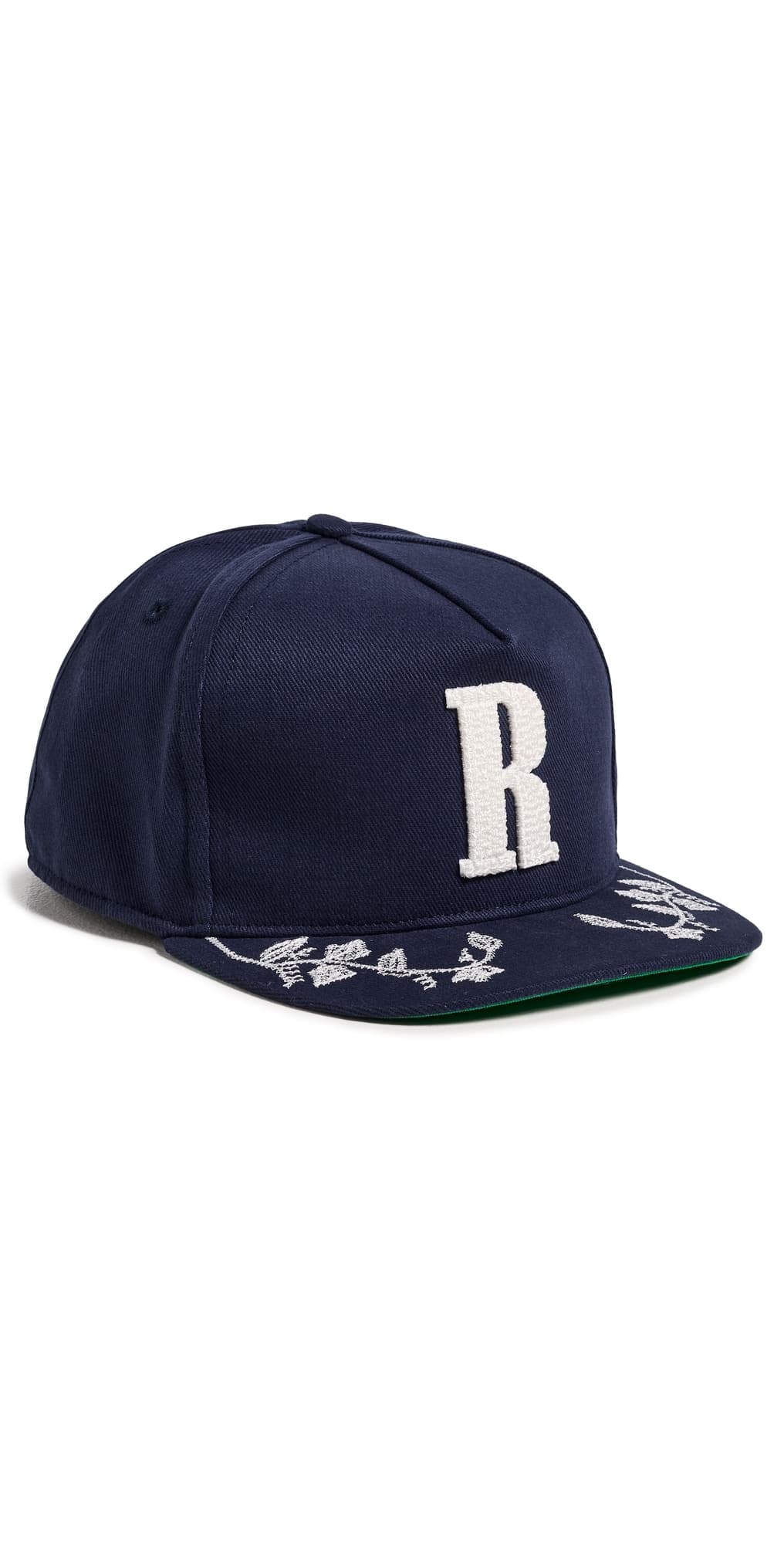 Rhude Grapevine R-Crown Fitted Cap Navy / White