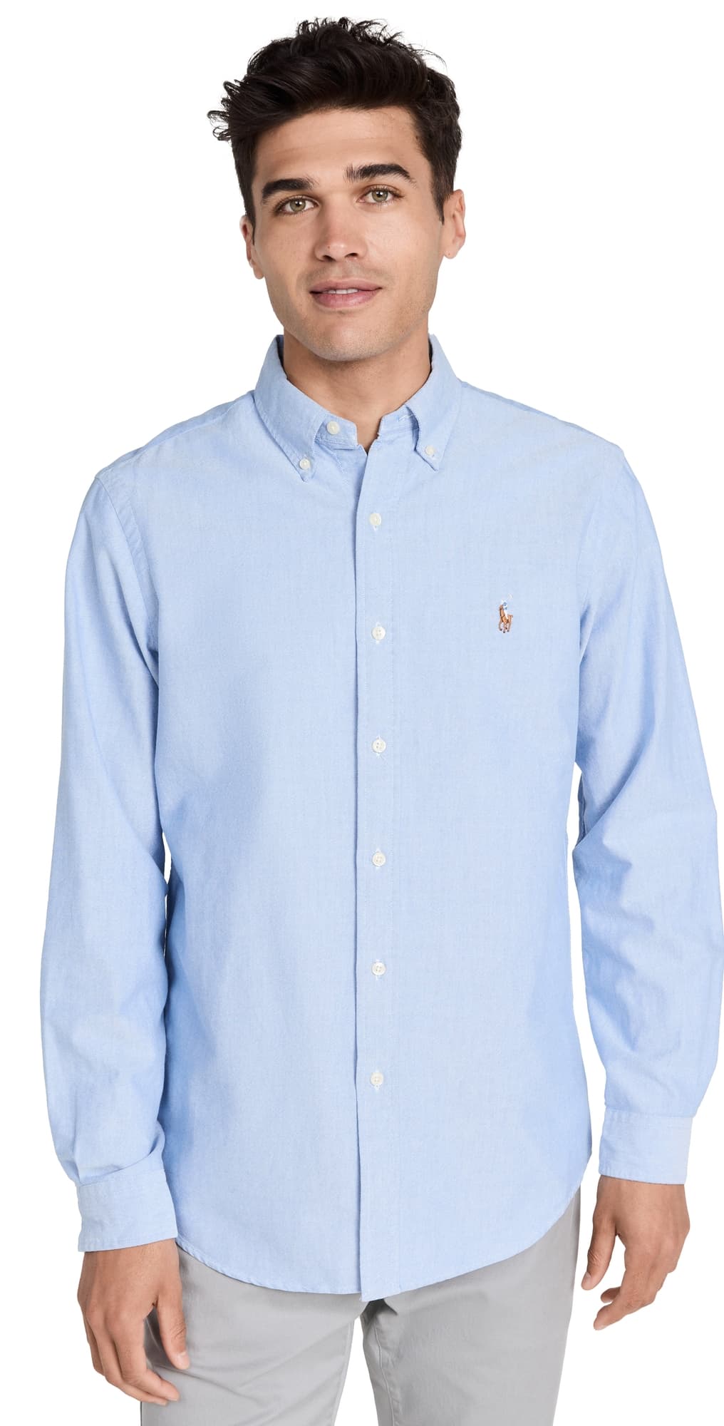 Polo Ralph Lauren Classic Fit Iconic Oxford Shirt Blue