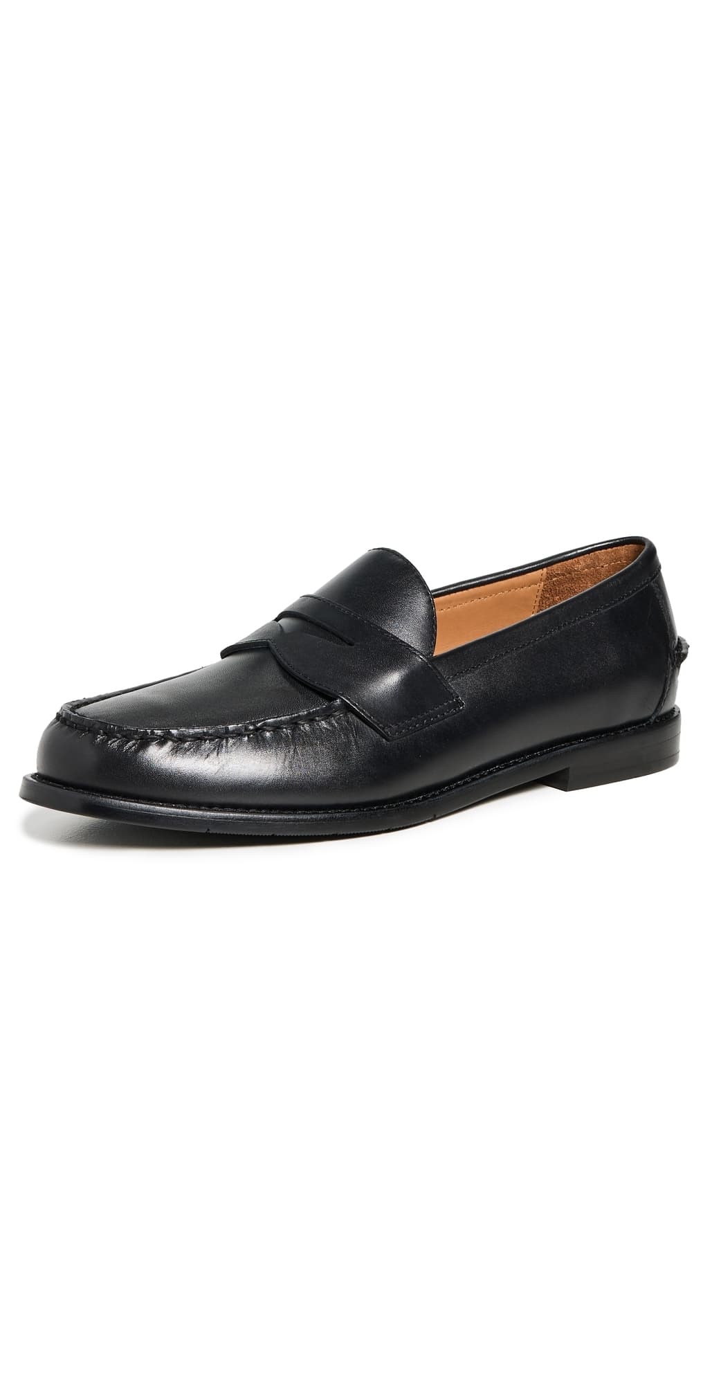 Polo Ralph Lauren Alston Leather Penny Loafers Black