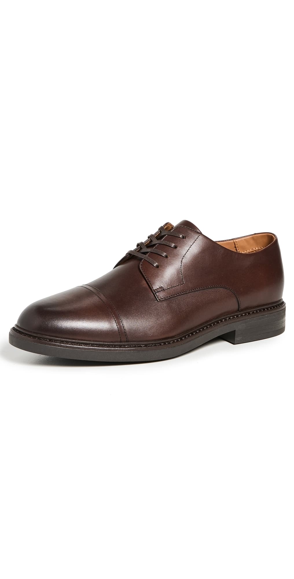 Polo Ralph Lauren Asher Captoe Dress Shoes Polo Brown