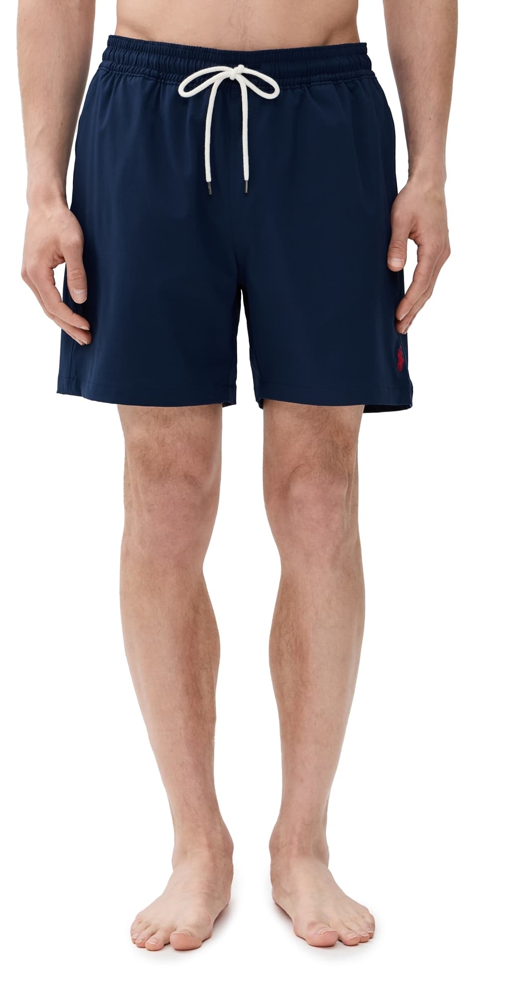 Polo Ralph Lauren Traveler Solid Swim Trunks 6 Newport Navy