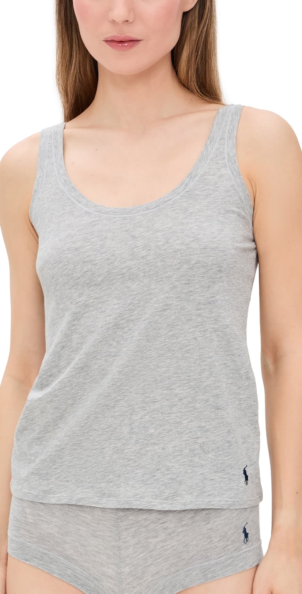 Polo Ralph Lauren Tank Top Heather Grey
