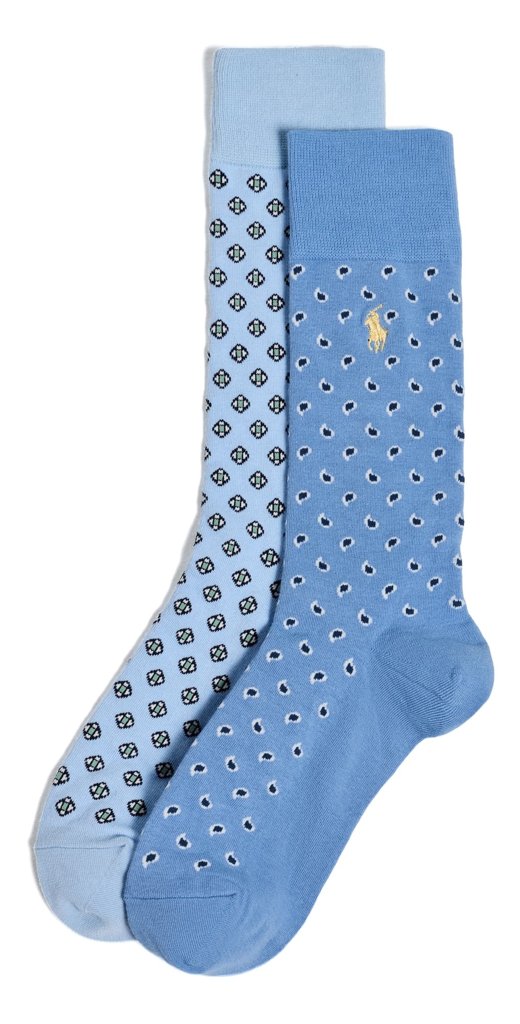 Polo Ralph Lauren Foulard Socks 2 Pack Ltblu · 10-13