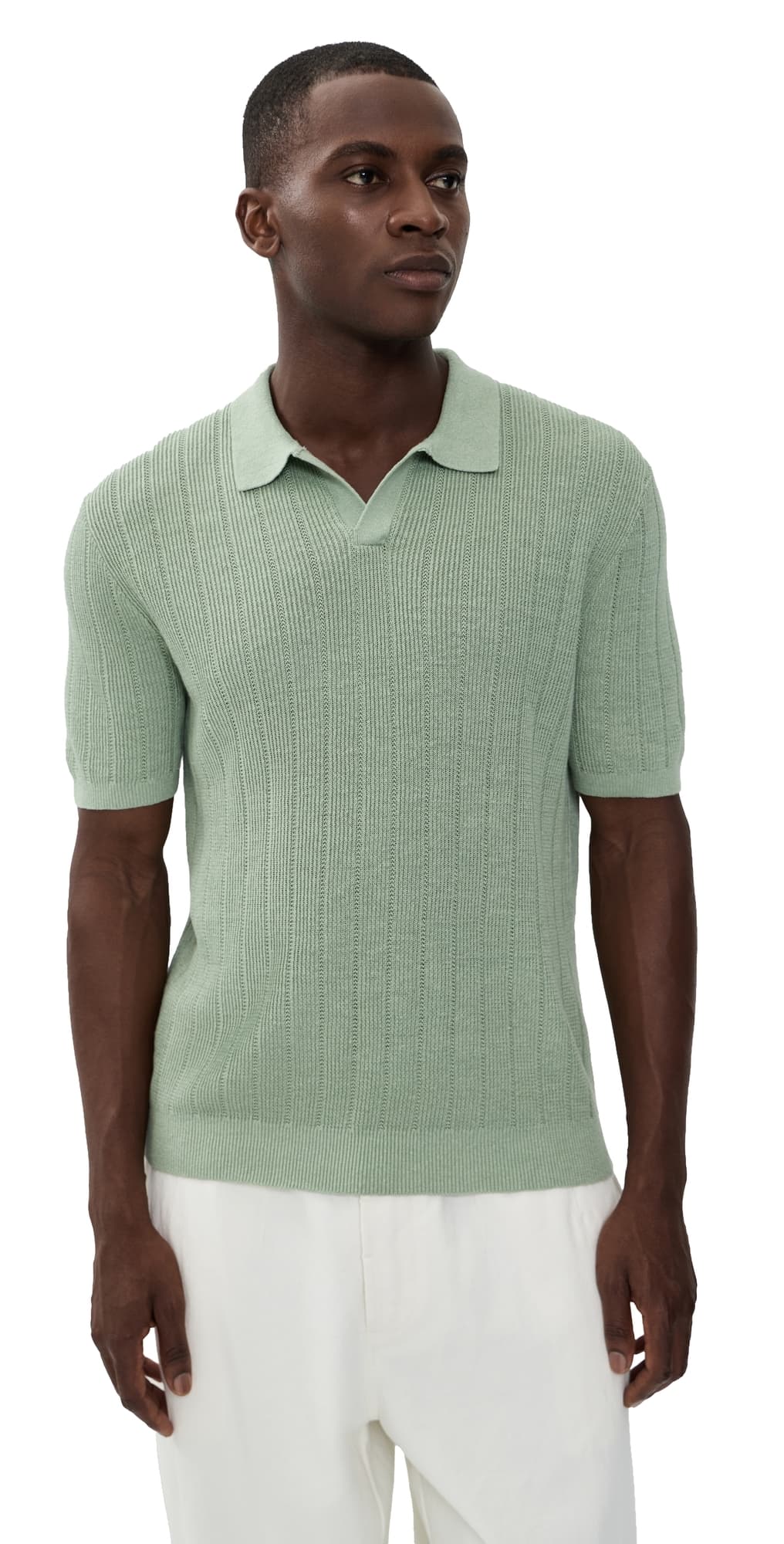 Polo Ralph Lauren Linen Jersey Johnny Polo Light Green