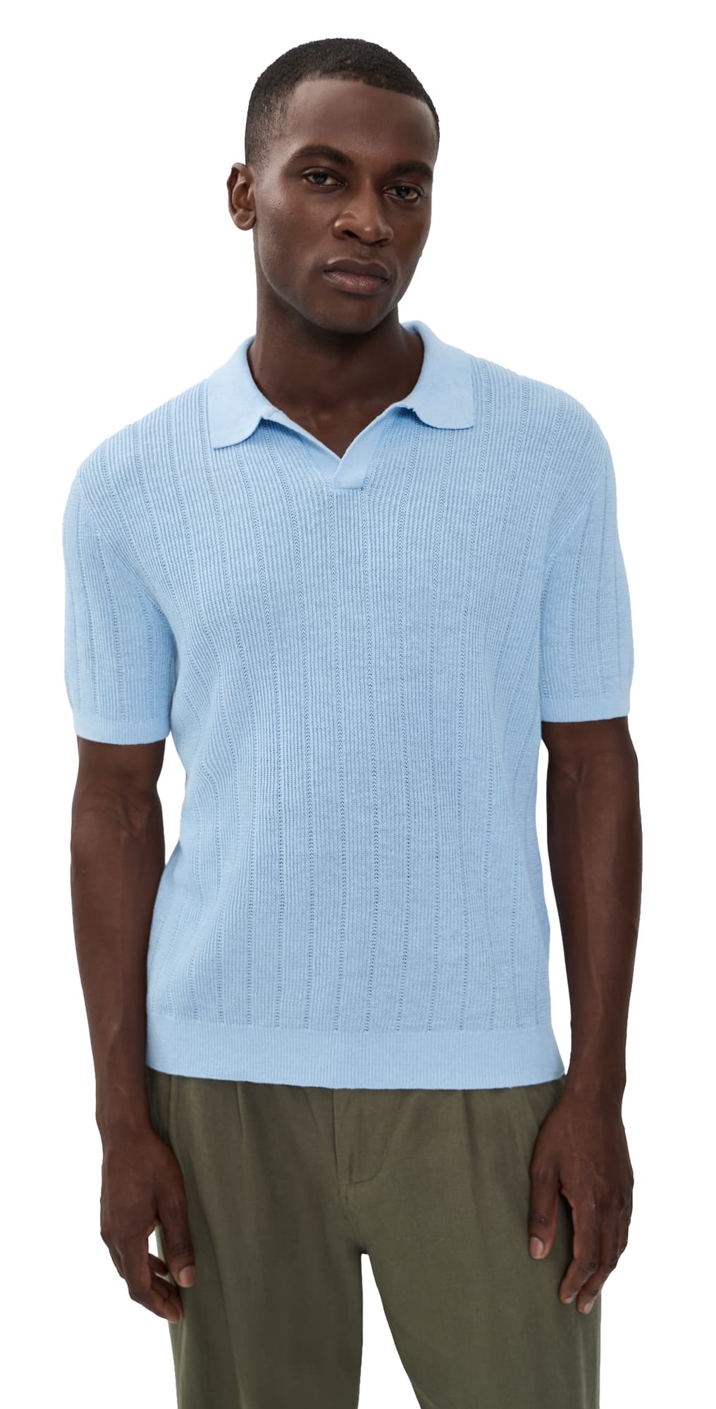 Polo Ralph Lauren Linen Jersey Johnny Polo Office Blue