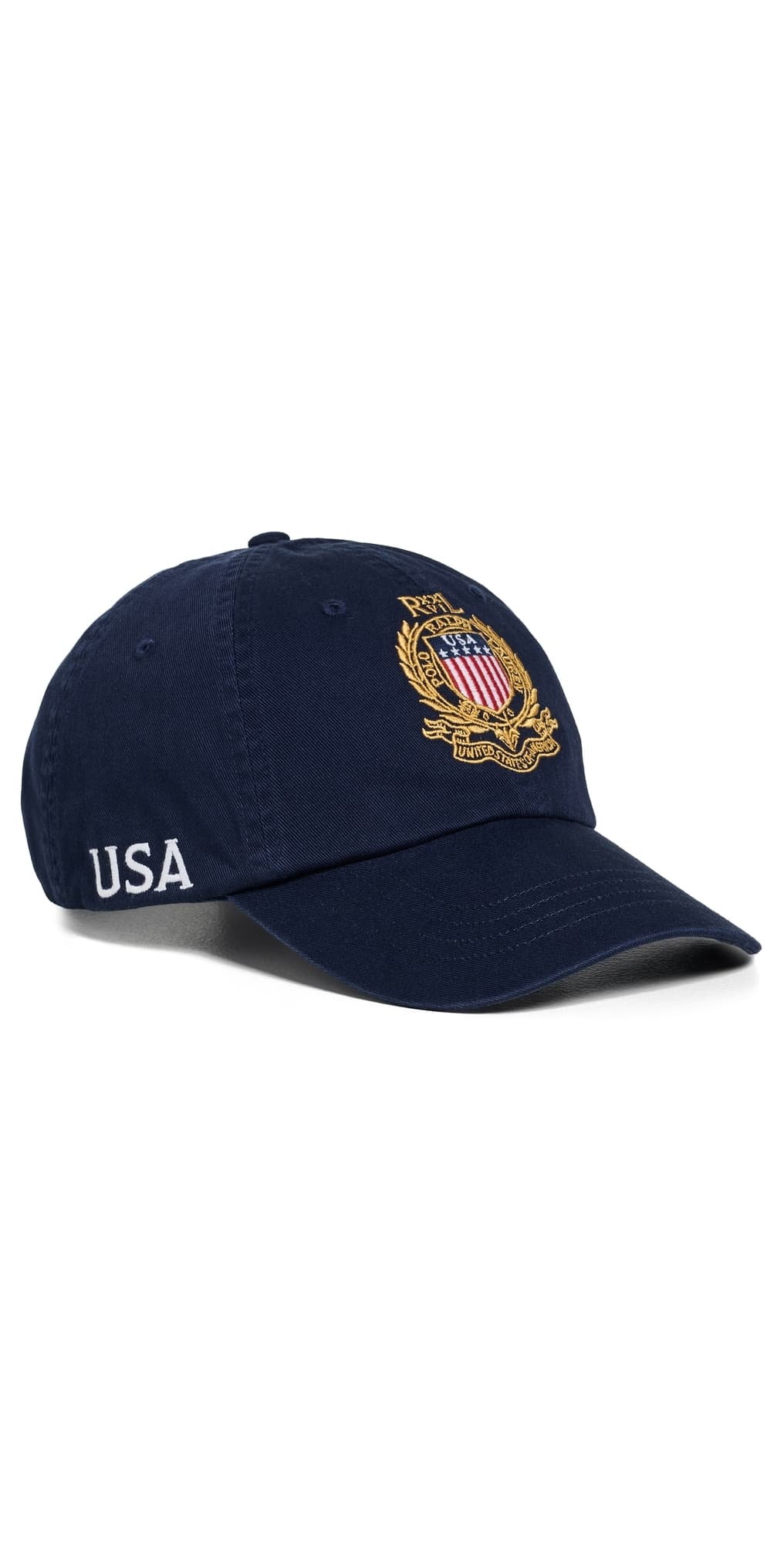 Polo Ralph Lauren United States of America Classic Twill Baseball Cap Newport Navy · One Size