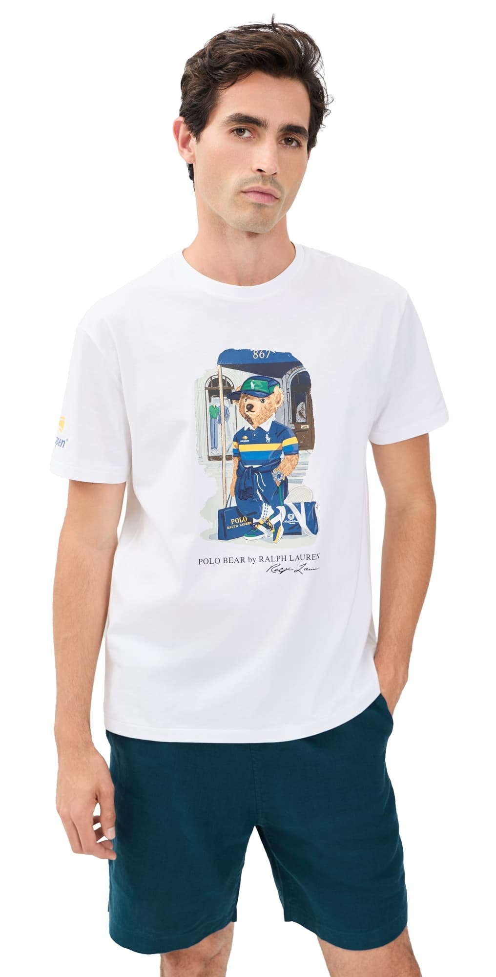 Polo Ralph Lauren x US Open Polo Bear Tee White
