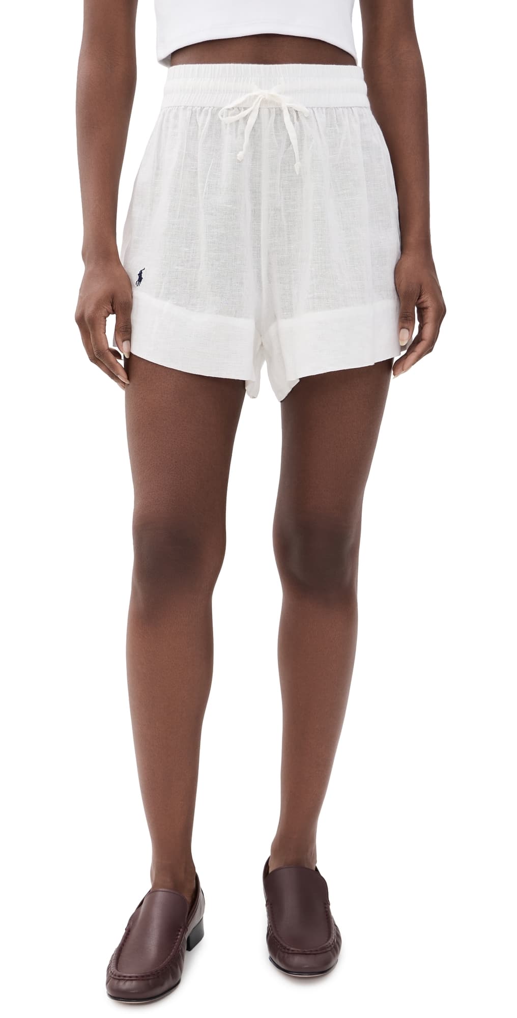 Polo Ralph Lauren Boyfriend Shorts Cream