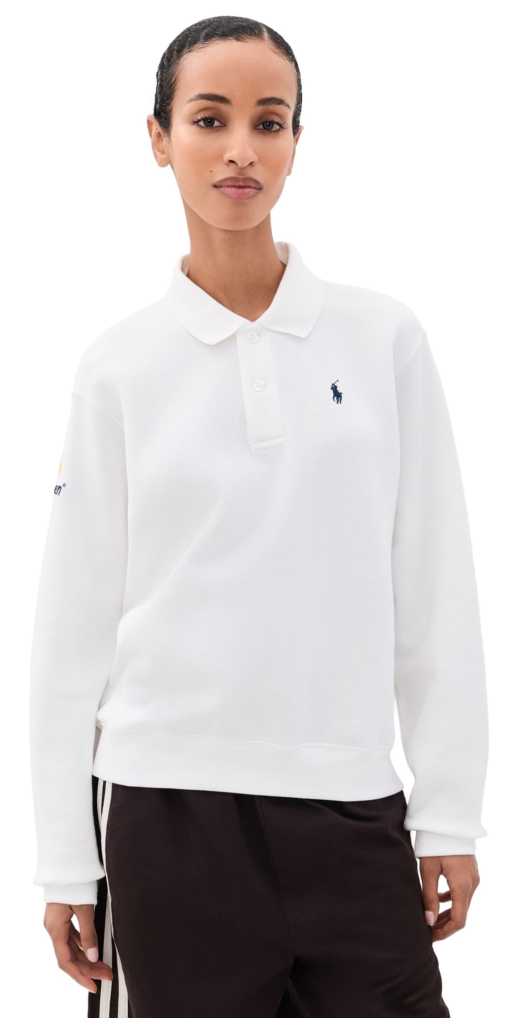 Polo Ralph Lauren x US Open Artic Fleece Polo White