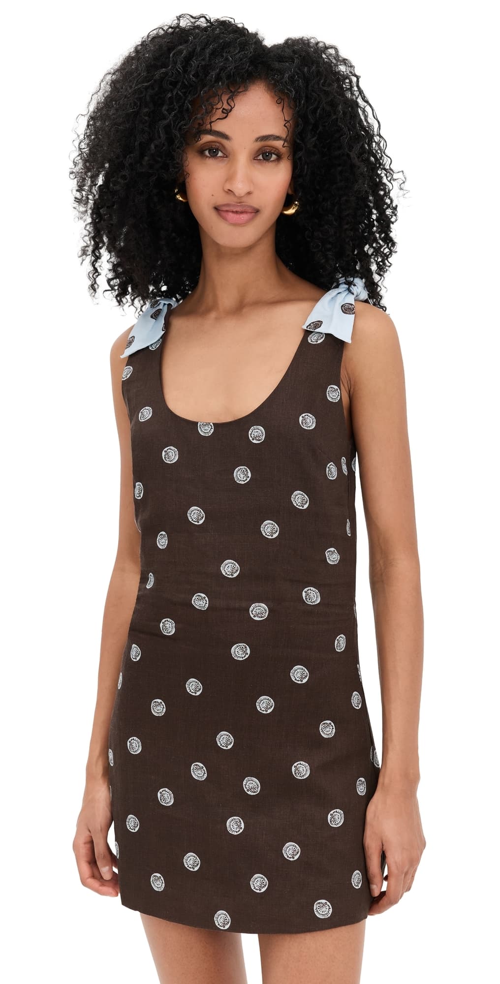 ROAME Sandy Mini Dress Sea Belle
