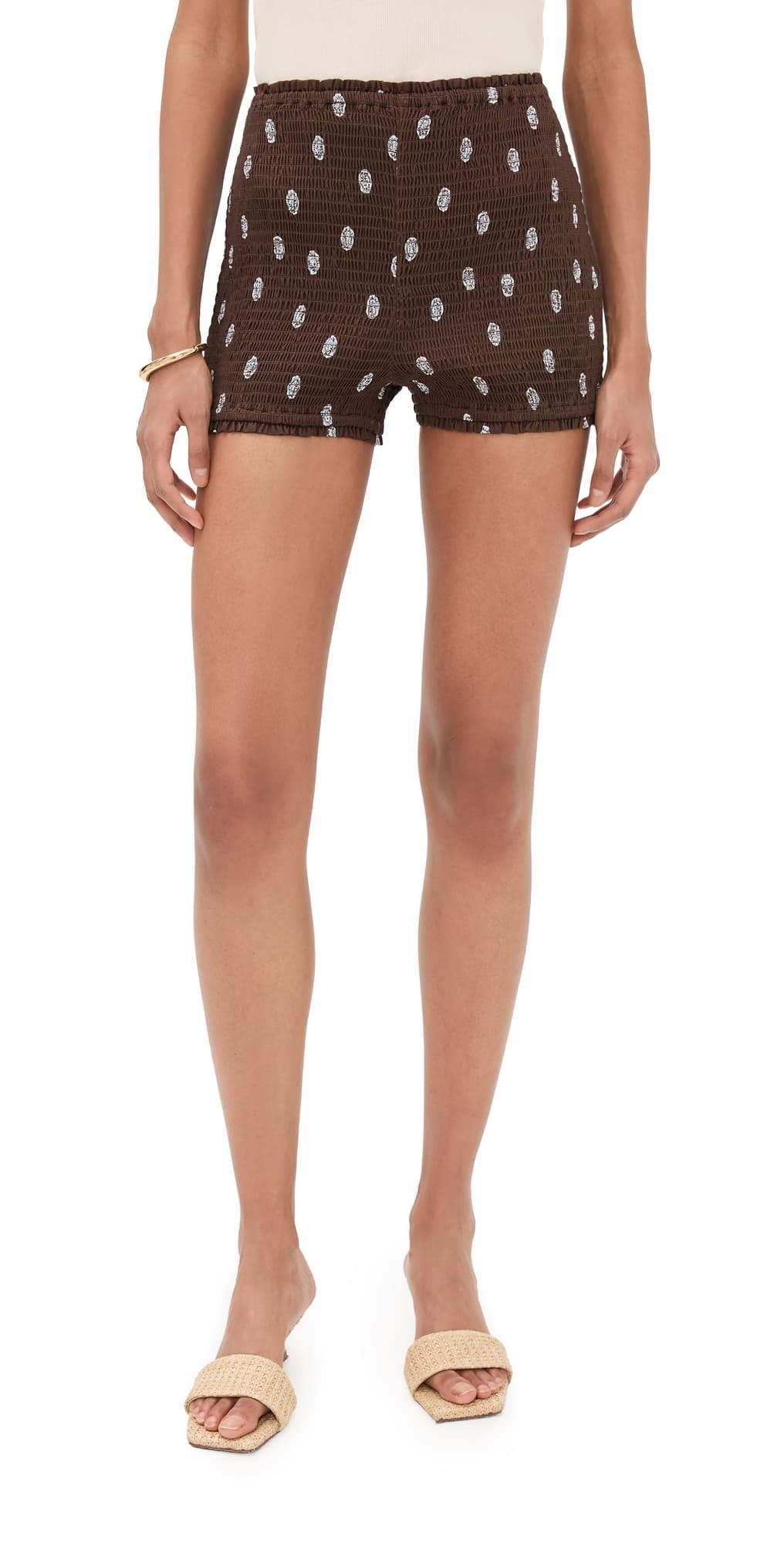 ROAME Leni Mini Shorts Sea Belle