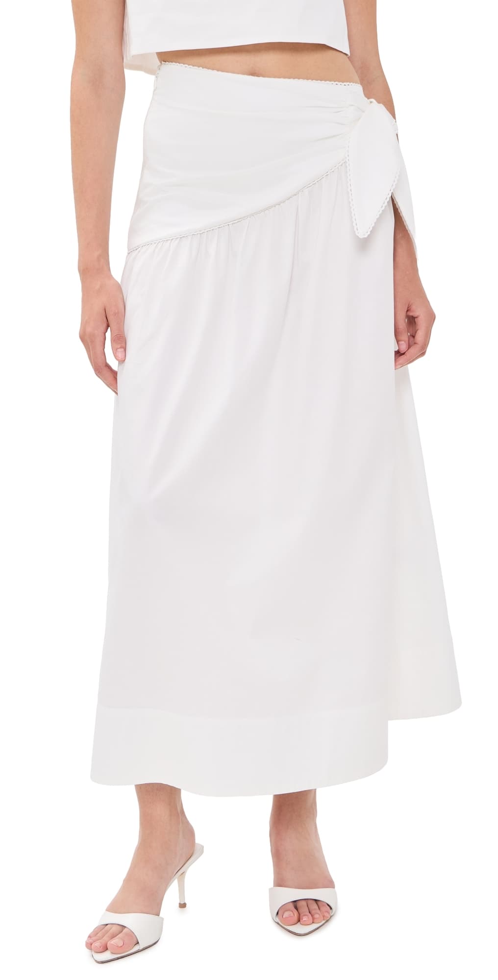 ROAME Dixie Tie Skirt White