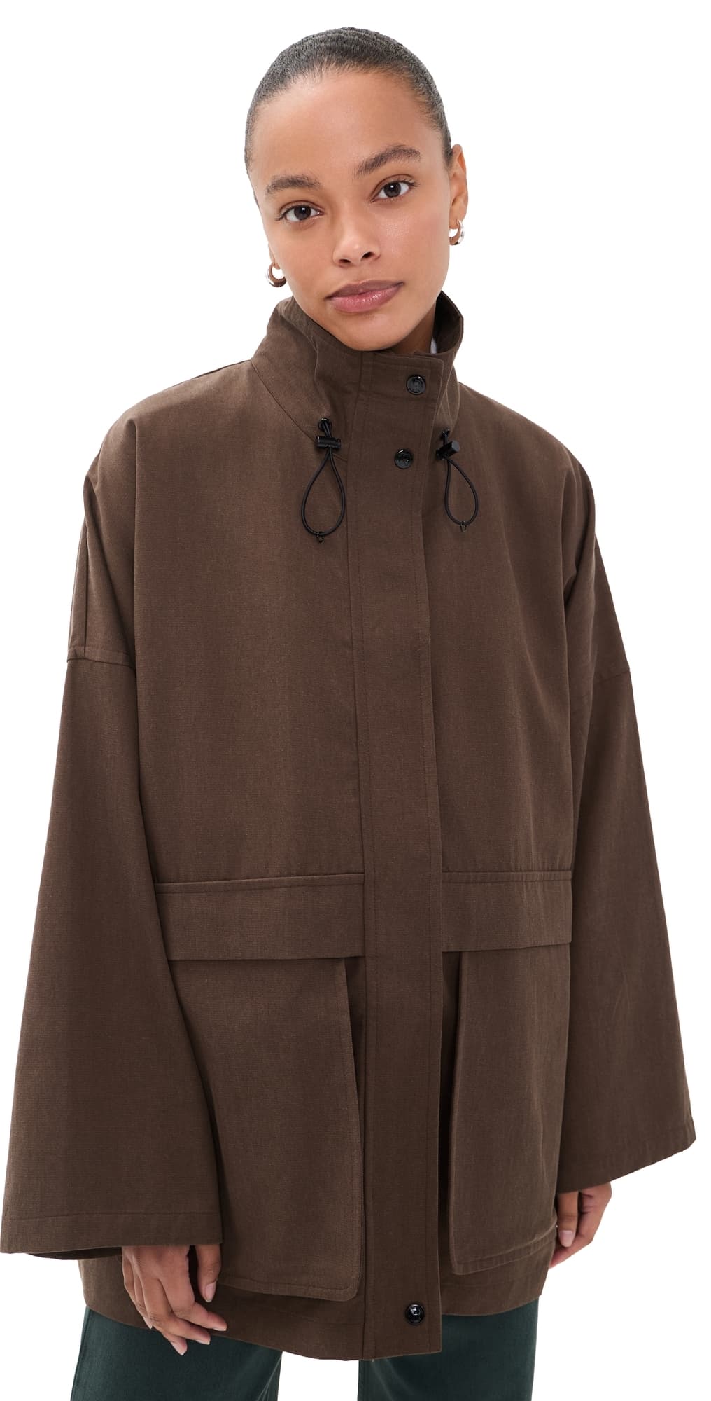 ROUCHA Janssen Trench Jacket Brown · L