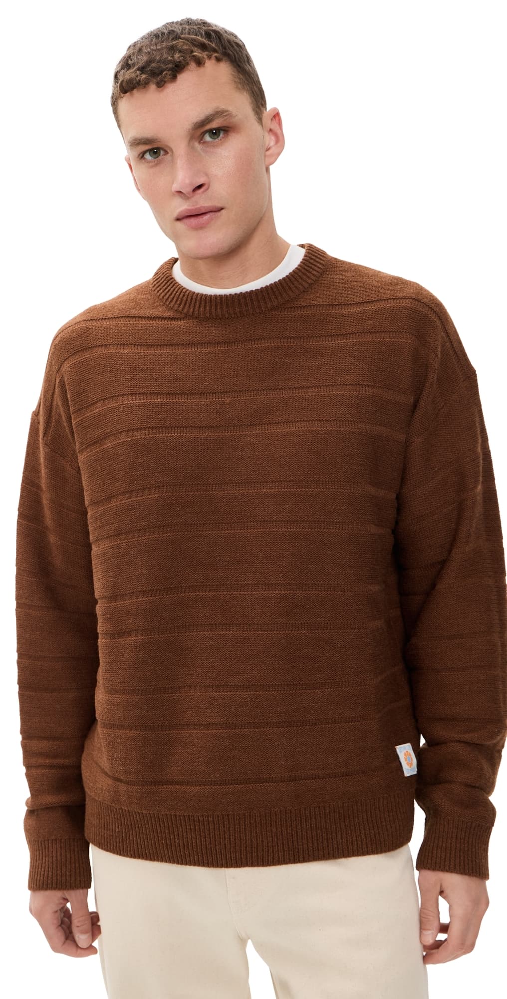 Rhythm Jackson Knit Sweater Chesnut