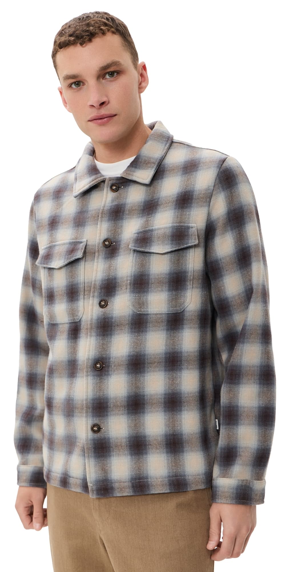 Rhythm Polar Bond Flannel Smoke
