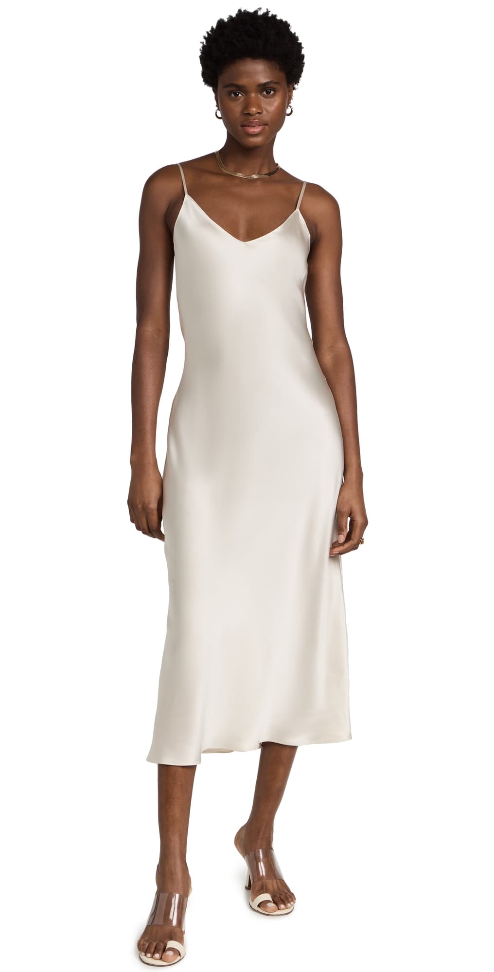 Sablyn Taylor Silk Dress Gardenia · S
