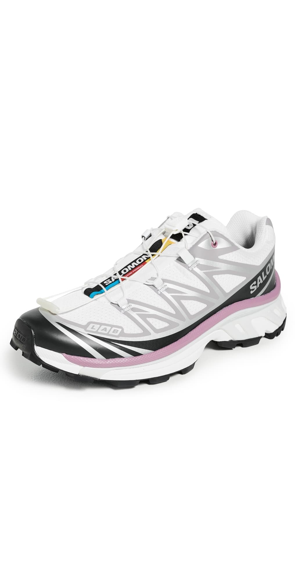 Salomon XT-6 Sneakers White/Black/Dusky Orchid