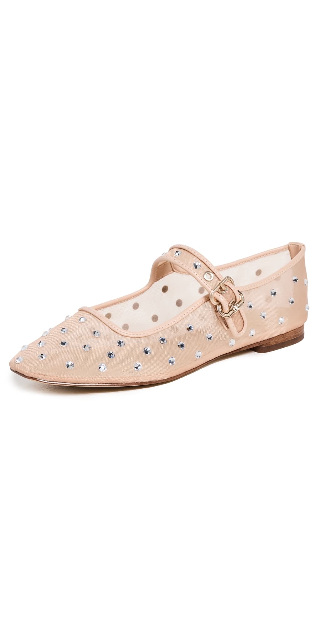 Sam Edelman Michaela Mesh Ballet Flats Vintage Pink