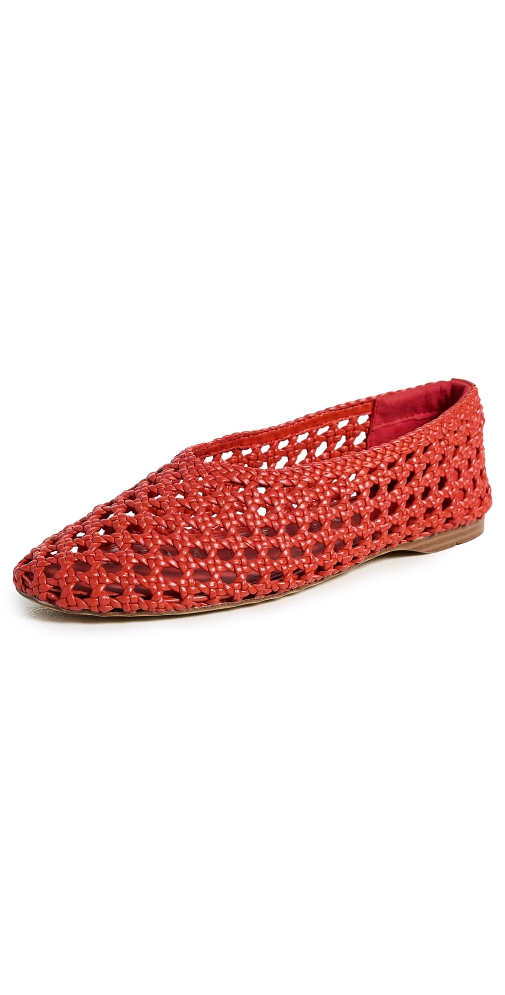 Sam Edelman Shira Woven Flats Red