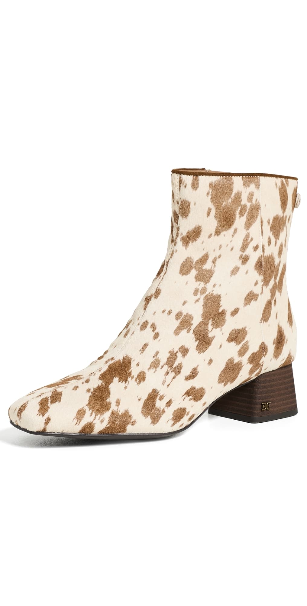 Sam Edelman Paige Booties Taupe/Ivory