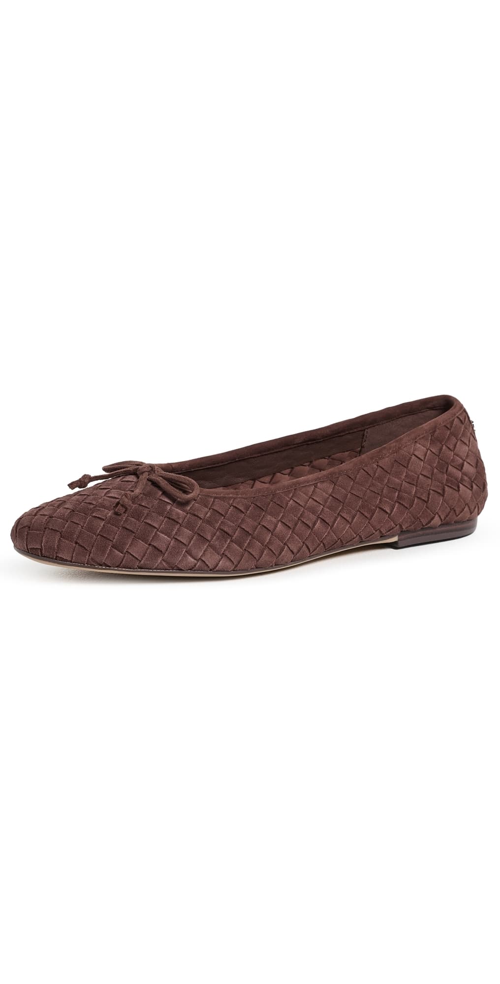 Sam Edelman Ruthie Suede Flats Java Brown SE