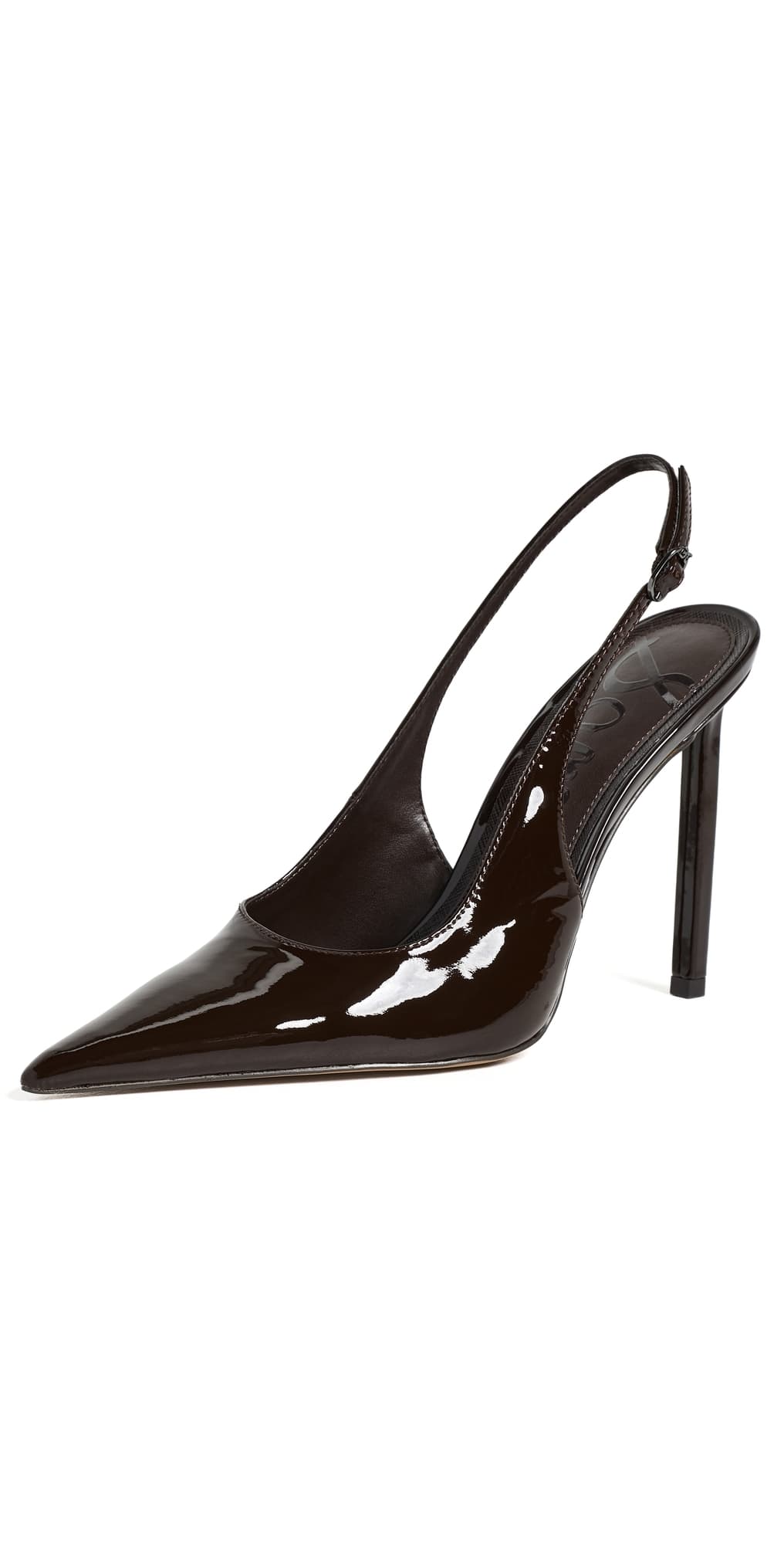 Sam Edelman Tegan Patent Leather Pumps Rich Chocolate