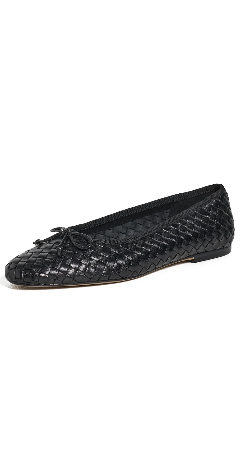 Sam Edelman Ruthie Woven Flats Black
