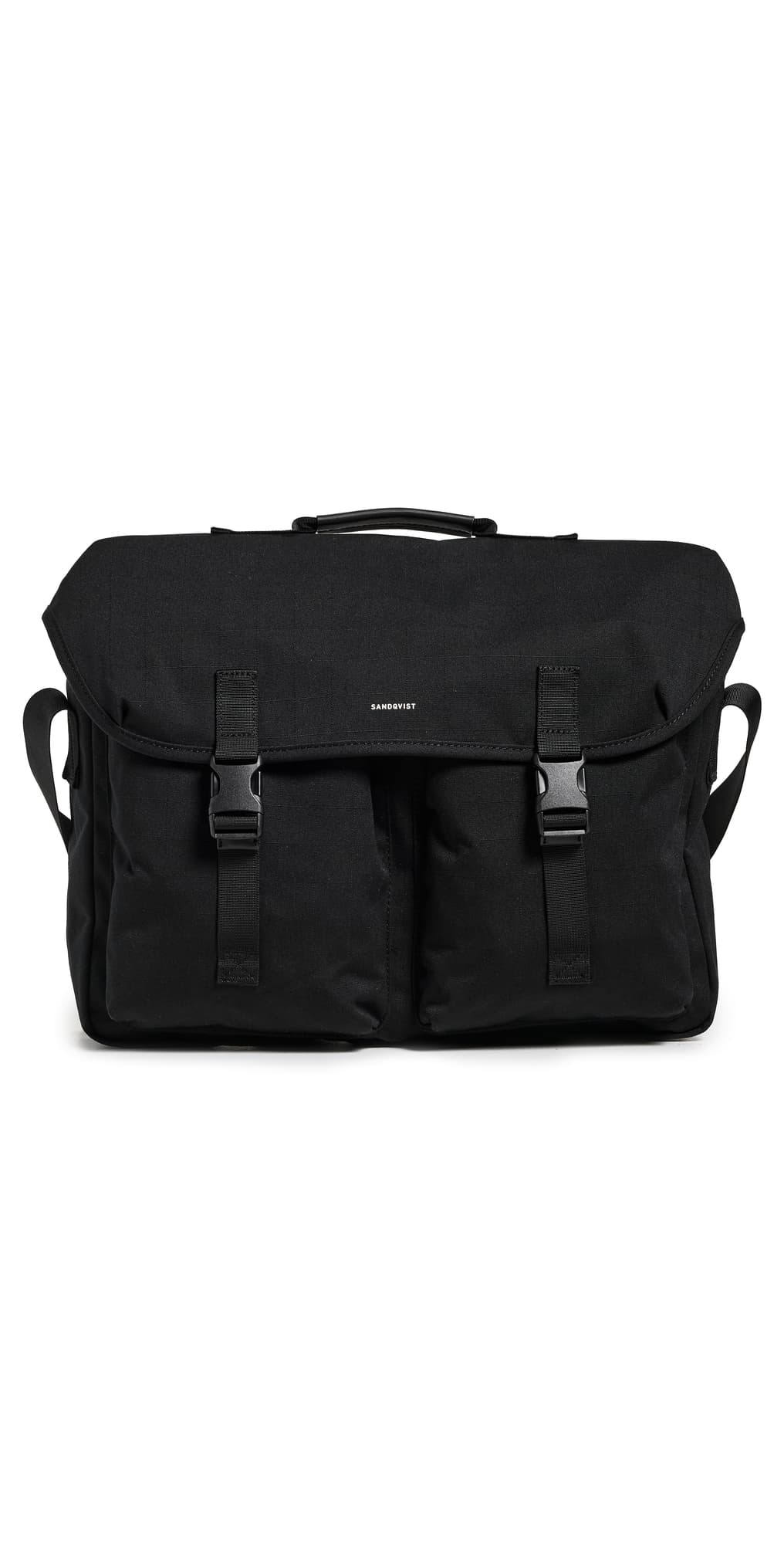Sandqvist Everyday Messenger Bag Black · One Size