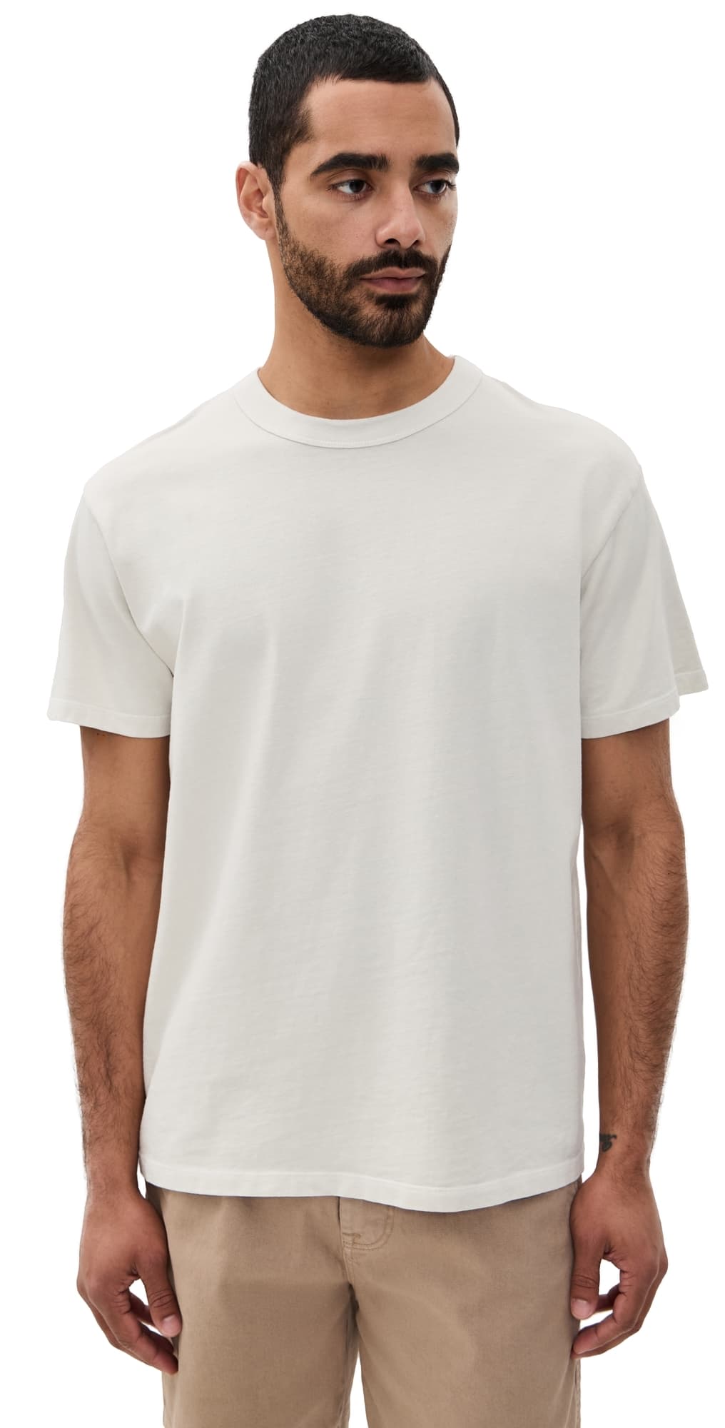 Save Khaki Jersey Phys Ed Tee Salt