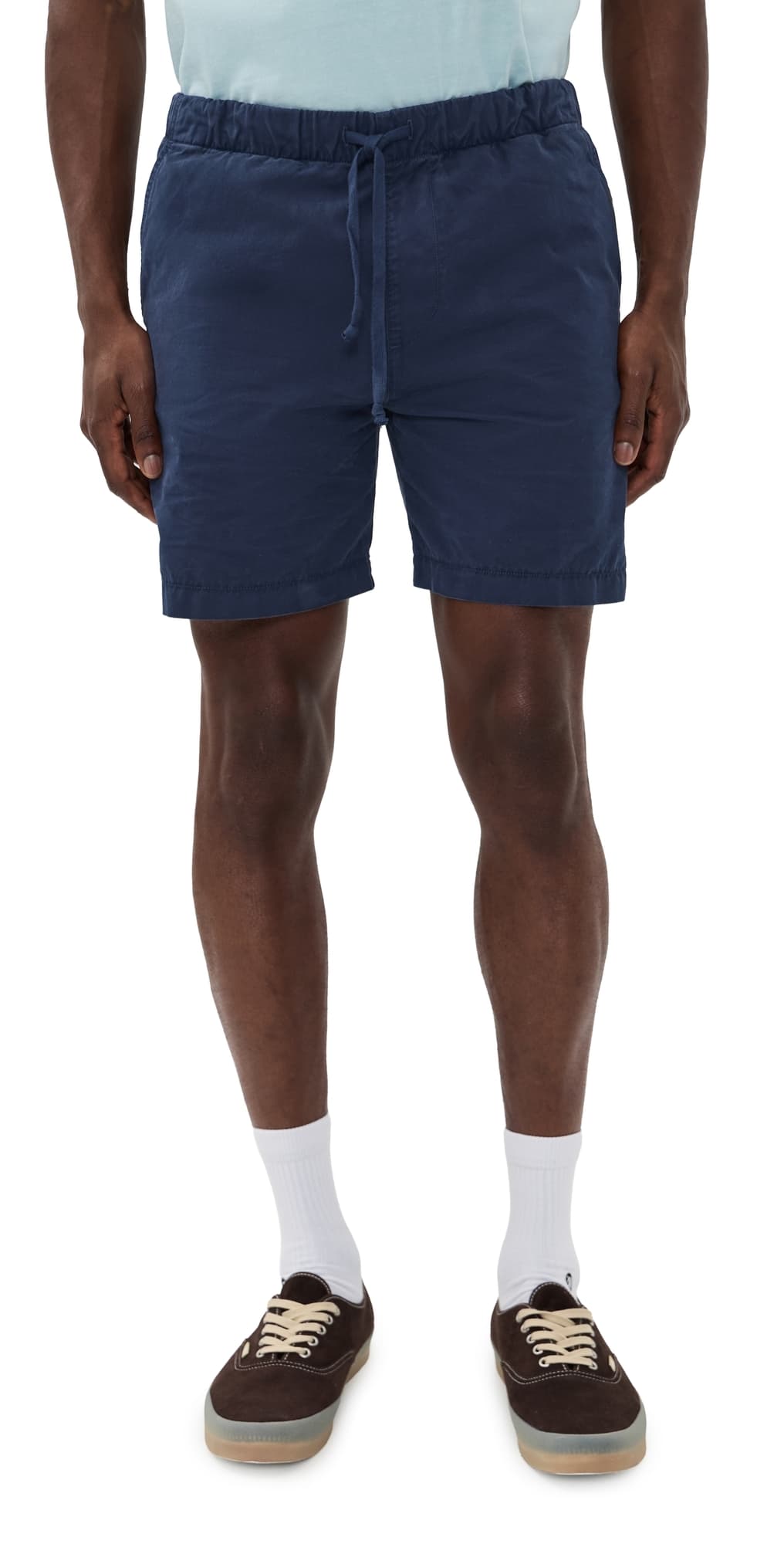 Save Khaki Twill Easy Shorts 6 Navy