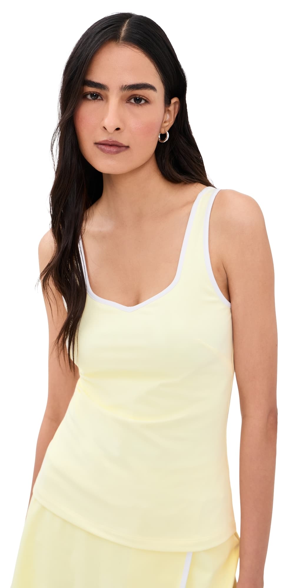 Sweaty Betty Pro Racket Power Tank Top Butterscotch Yellow