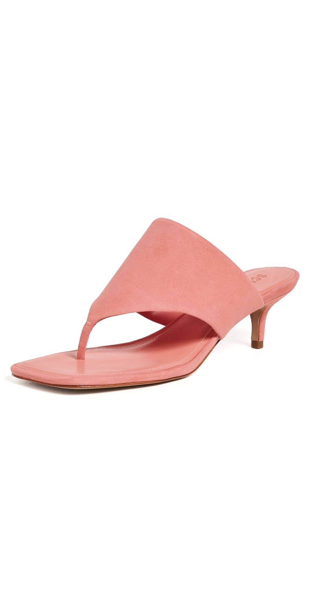 Schutz Sage Kitten Sandals Sweet Coral