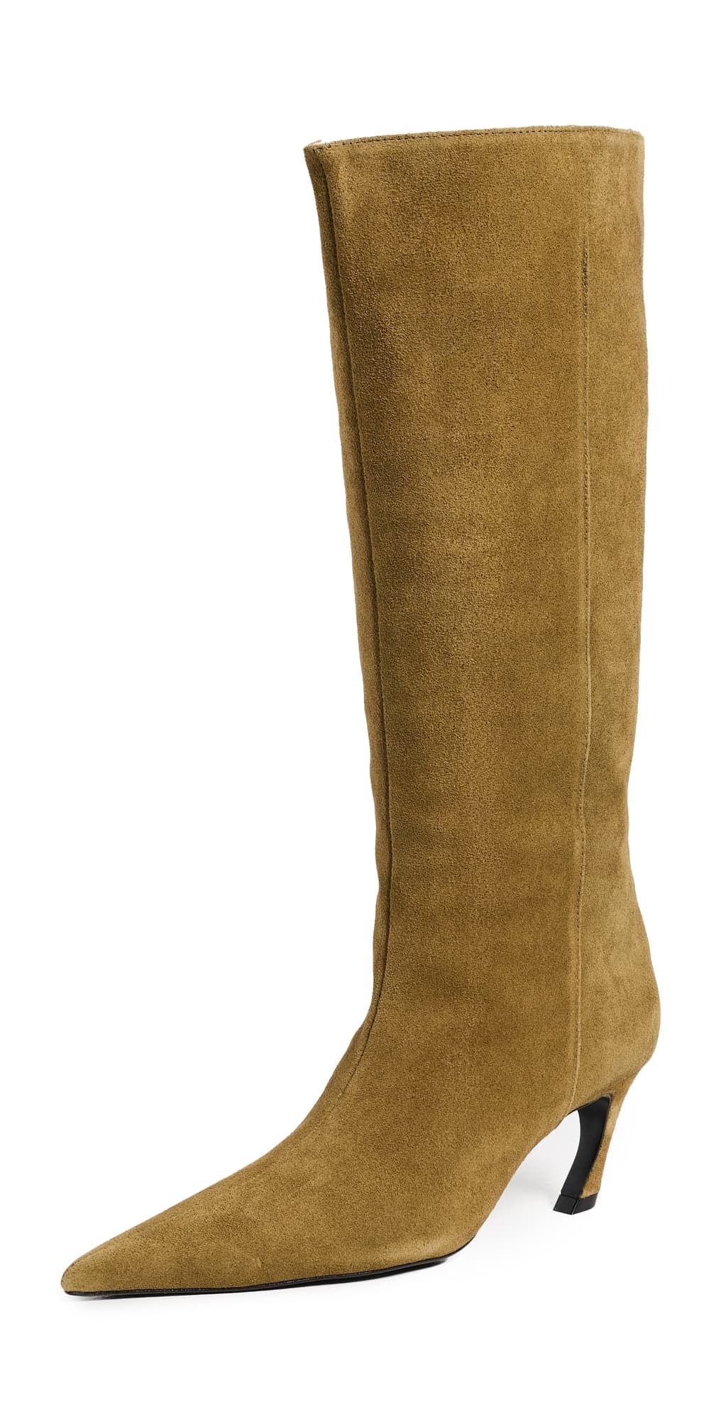 Schutz Lexi Mid Boots Dried Olive
