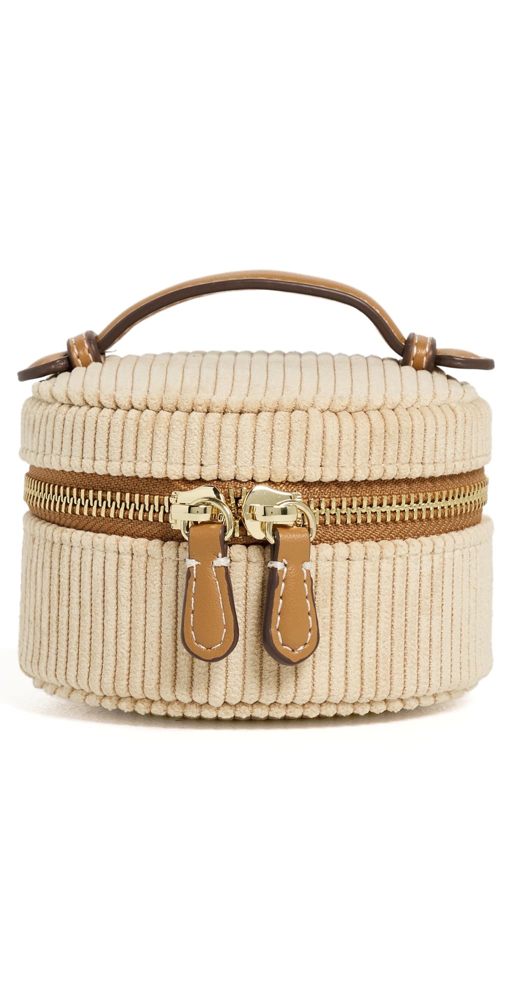 Stoney Clover Lane Top Handle Pill Case Apple Pie Corduroy