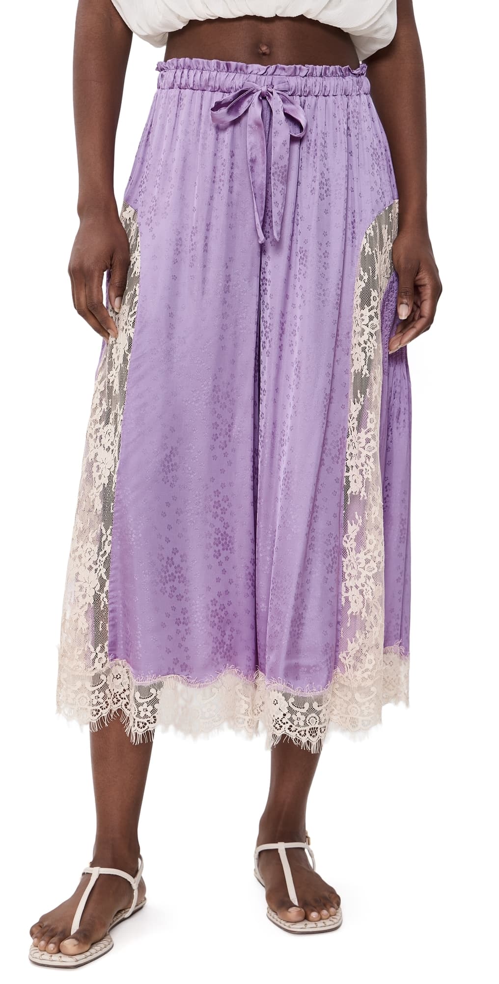 Sea Ethel Solid Pants Lilac