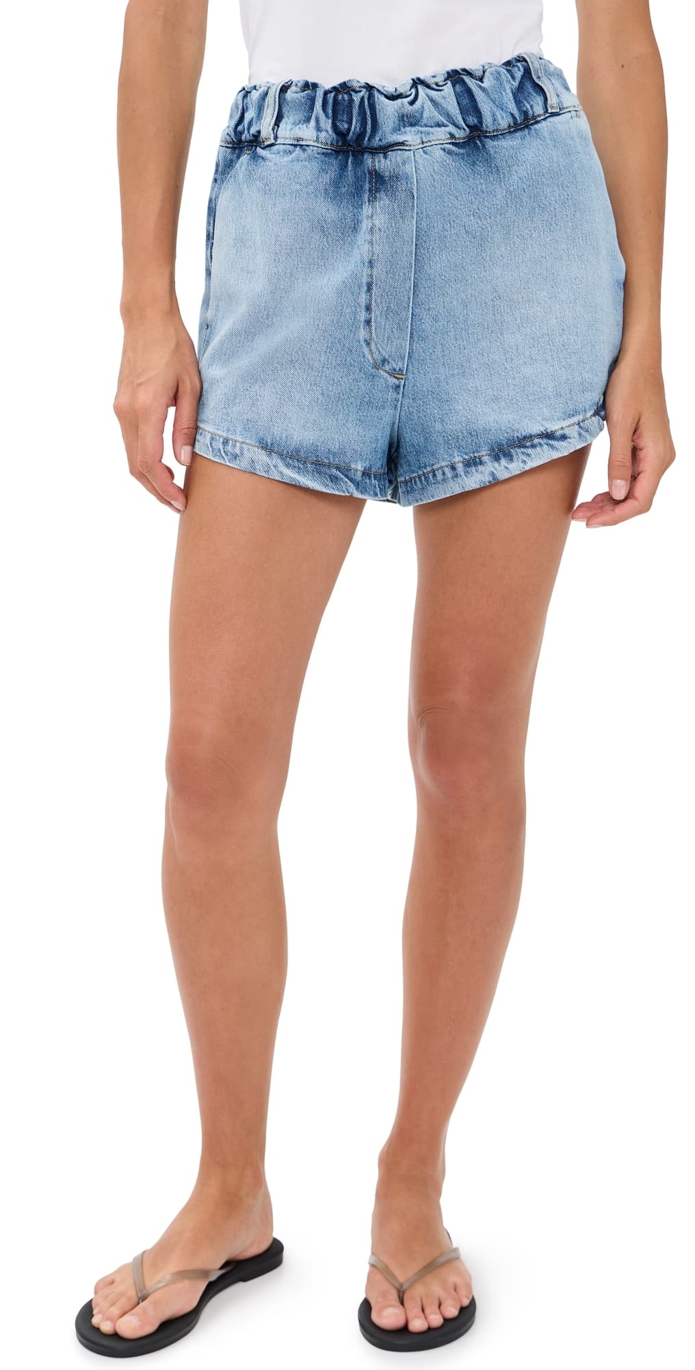 Secular Maya Denim Shorts Malibu Wash