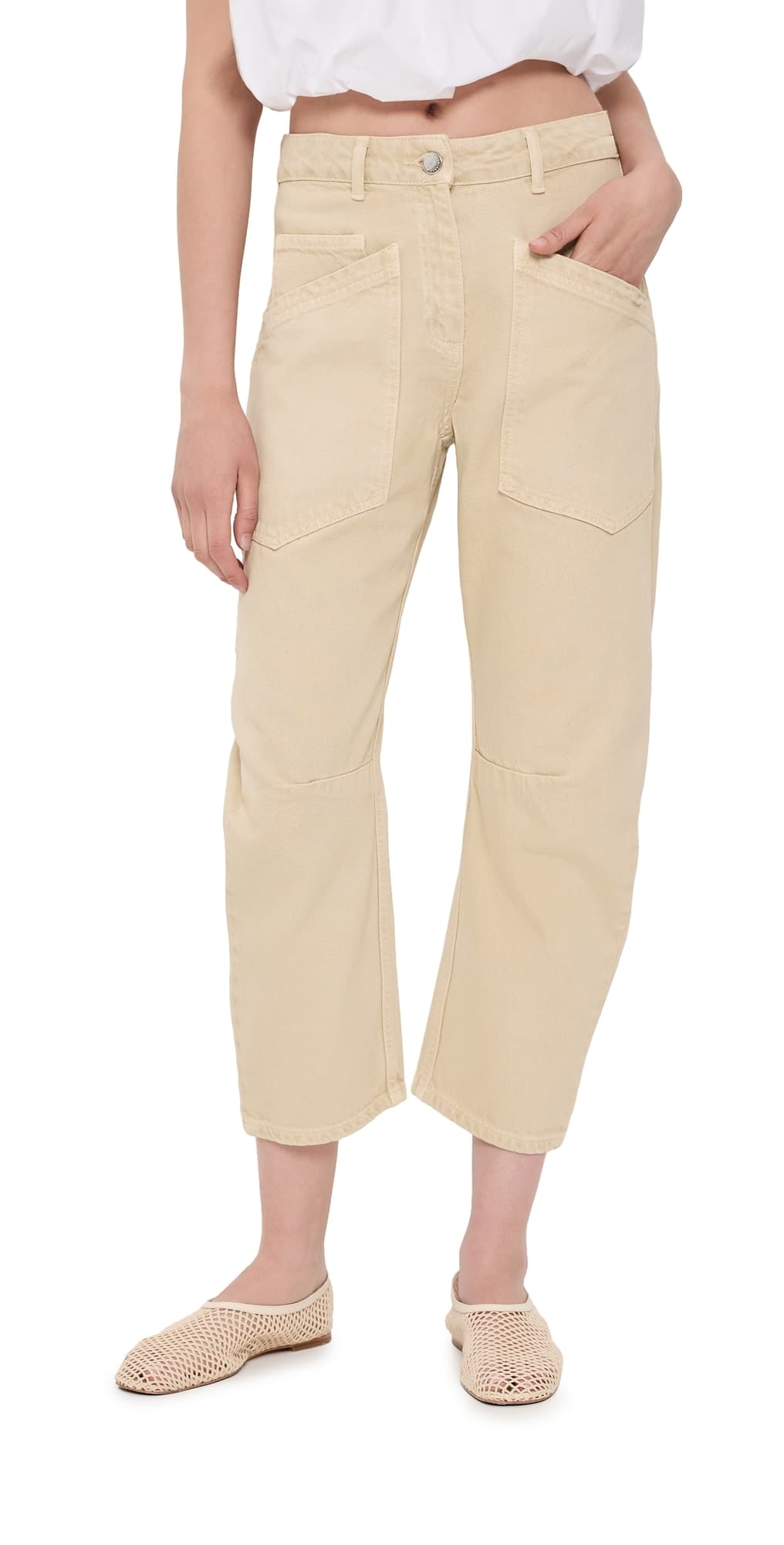 Secular Easton Cotton Jeans Sand