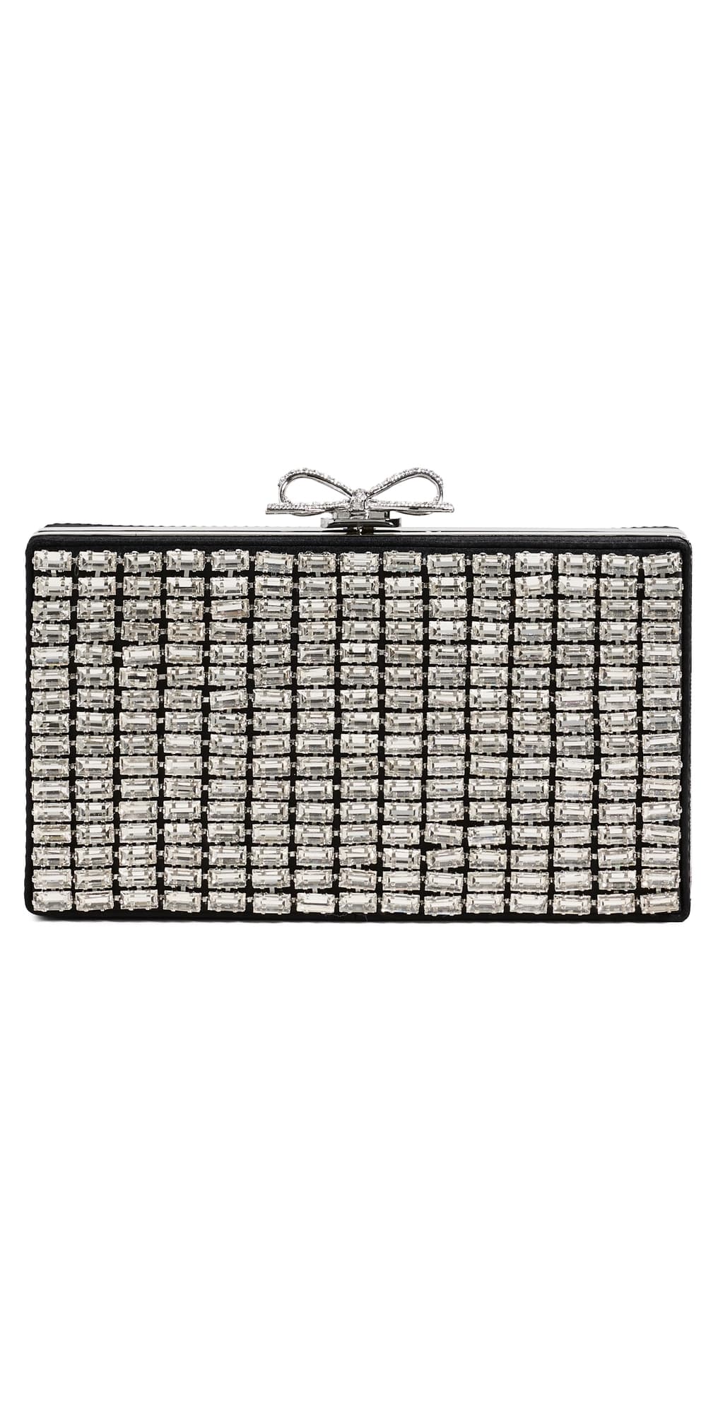 Self Portrait Silver Chainmail Clutch Color · One Size