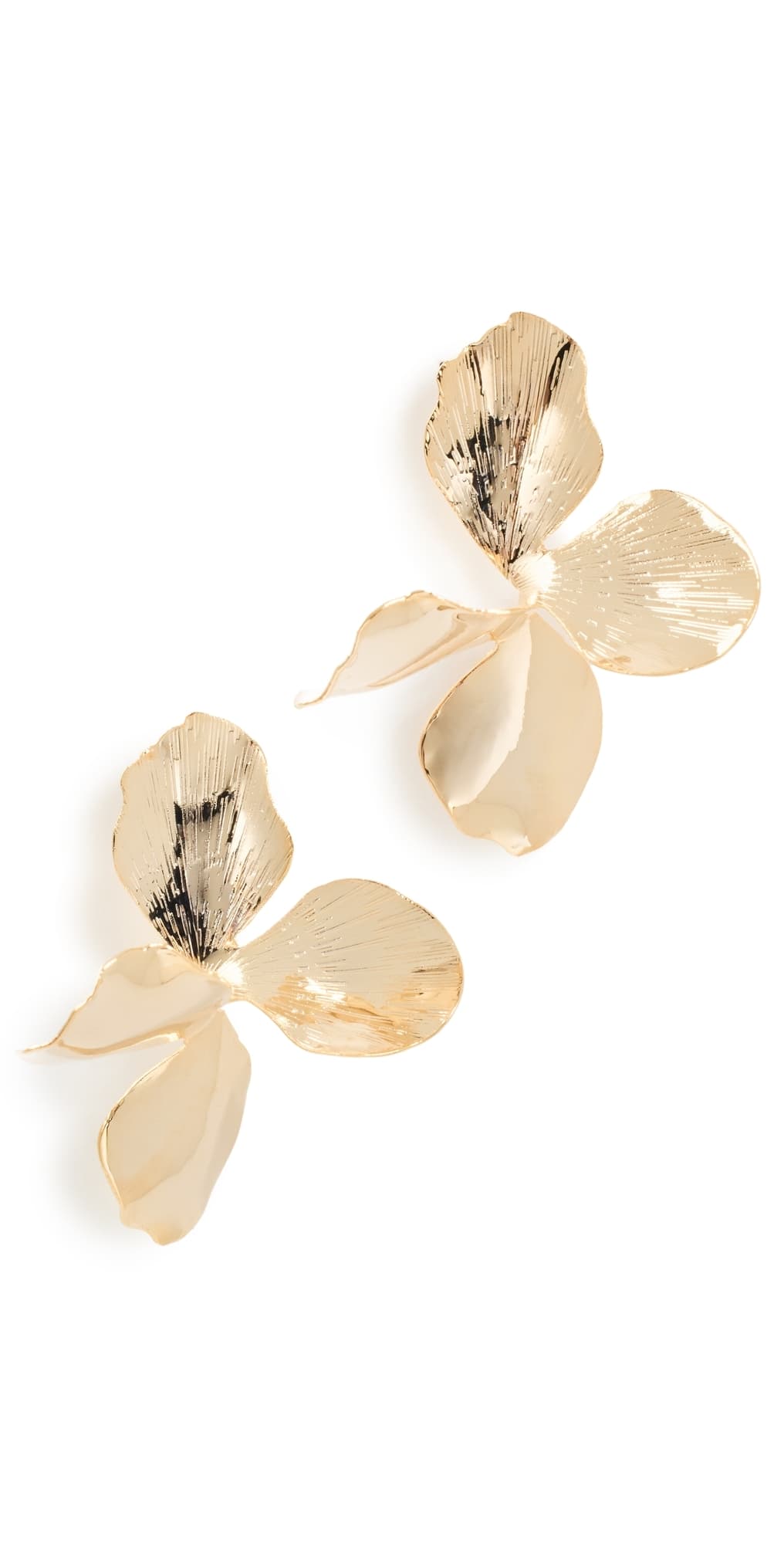 SHASHI Hyacinthe Earrings Gold