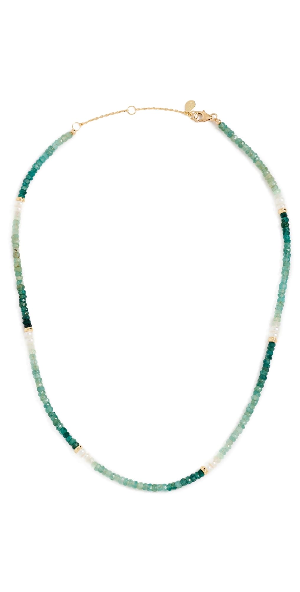 SHASHI Odessa Necklace, Tourmaline Tourmaline · One Size