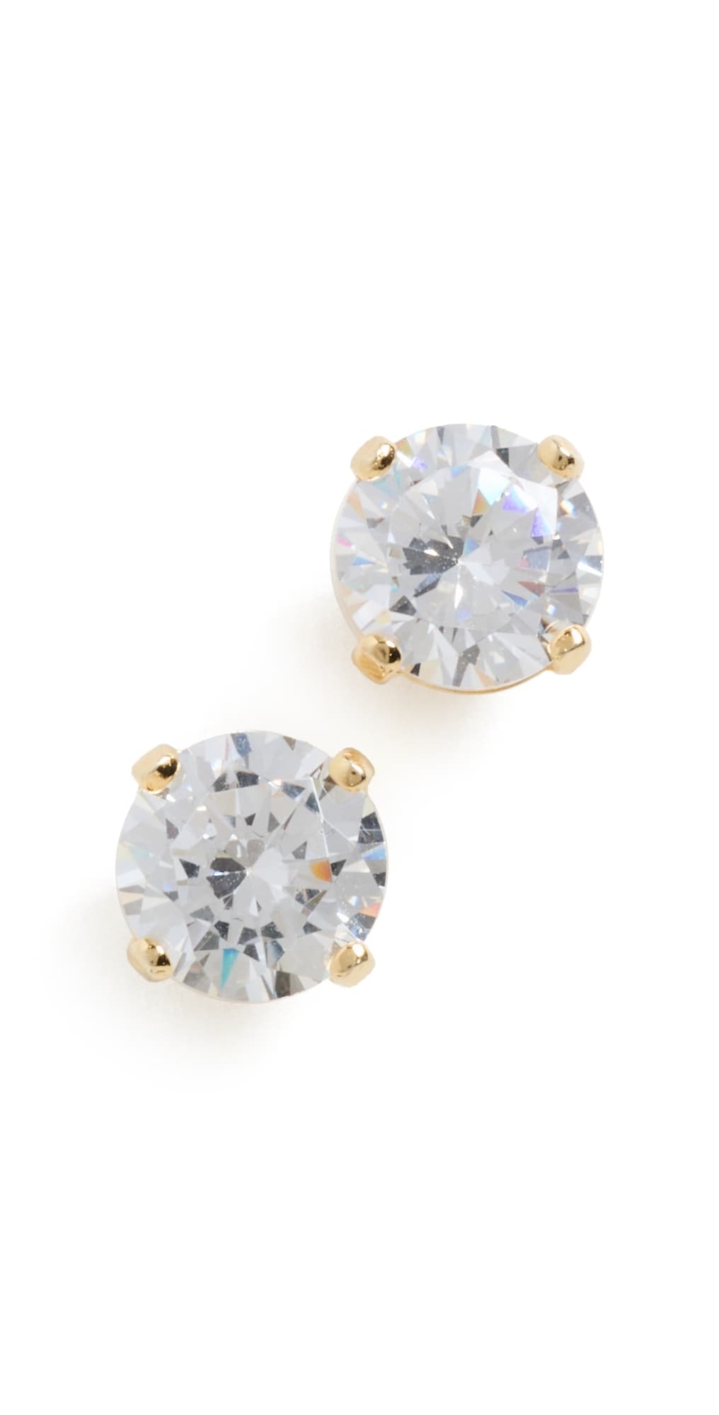 SHASHI Caroline Studs Gold · One Size