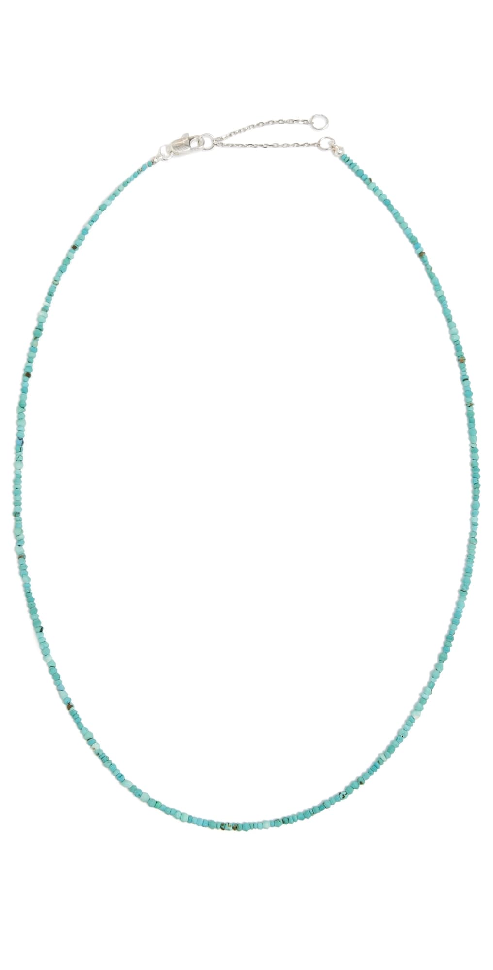 SHASHI Aisha Gemstone Necklace in Turquoise Turquoise