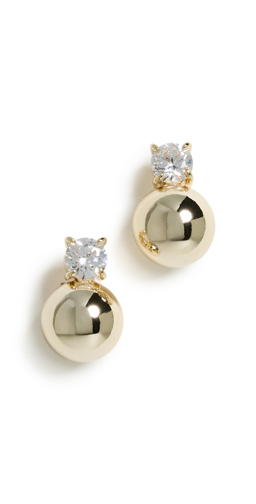 SHASHI Gold Bliss Earrings Gold · One Size