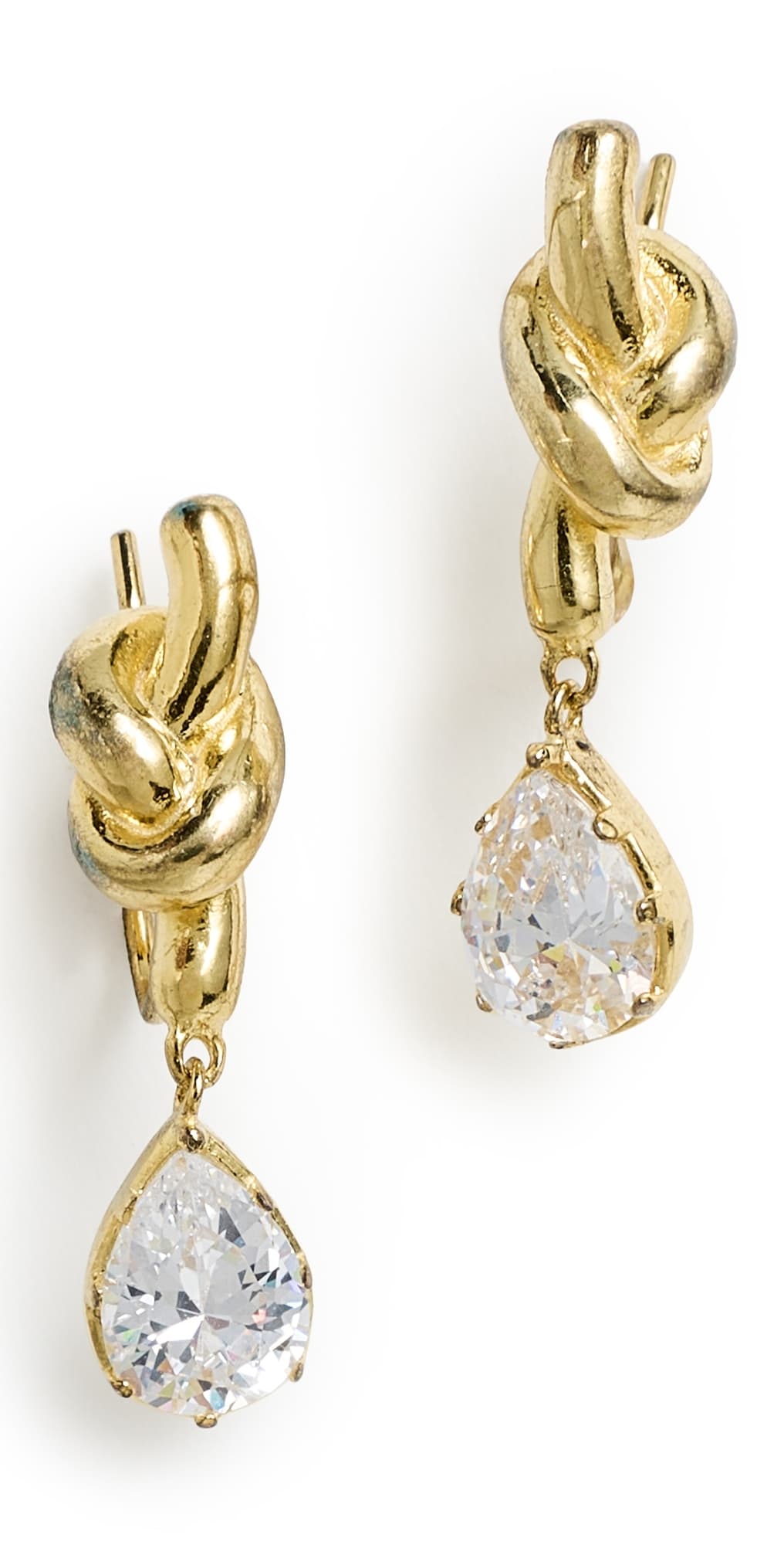 SHASHI Kate Climber Earrings Gold · One Size