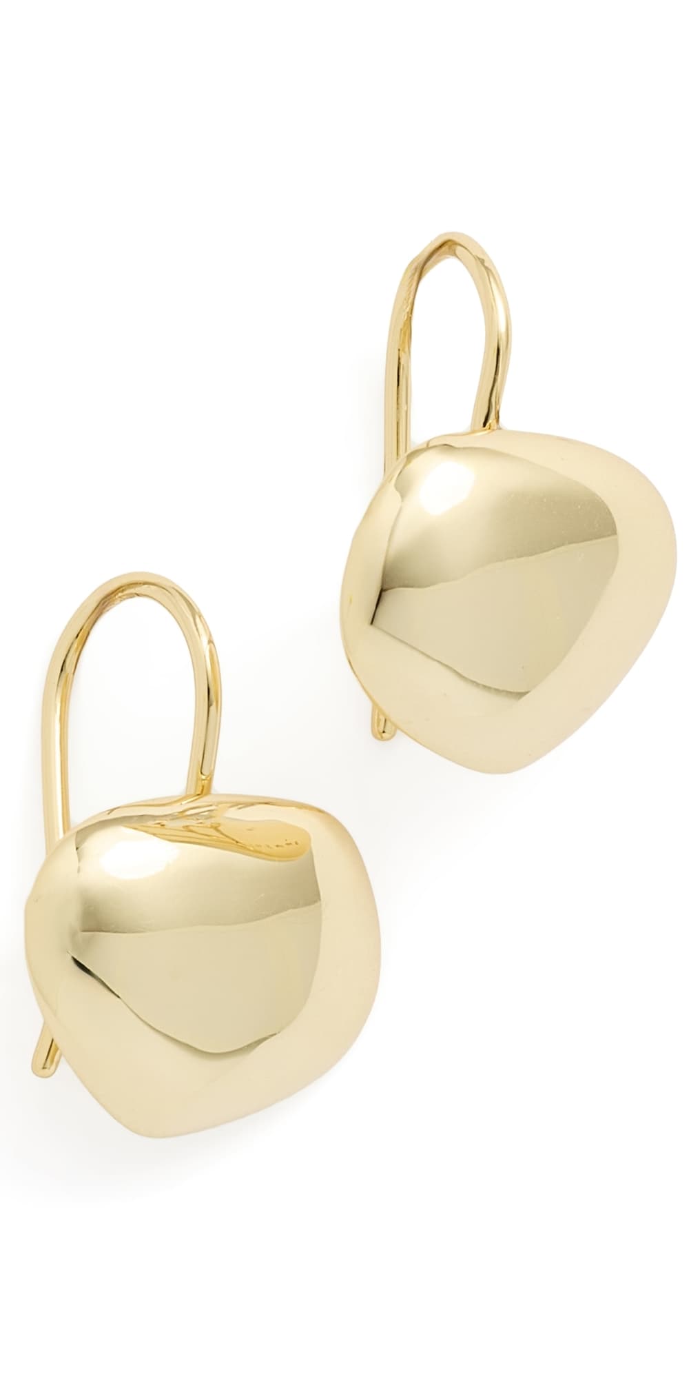 SHASHI Carter French Hook Earrings Gold